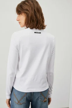 T-shirt Girocollo In Jersey