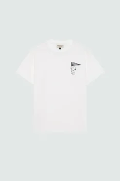 T-shirt Girocollo Penuts Flag