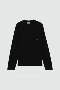 T-shirt Pocket L/s In Jersey