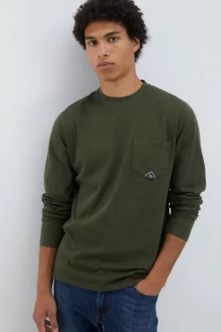 T-shirt Pocket L/s In Jersey