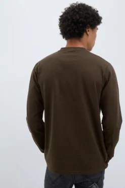 T-shirt Pocket L/s In Jersey