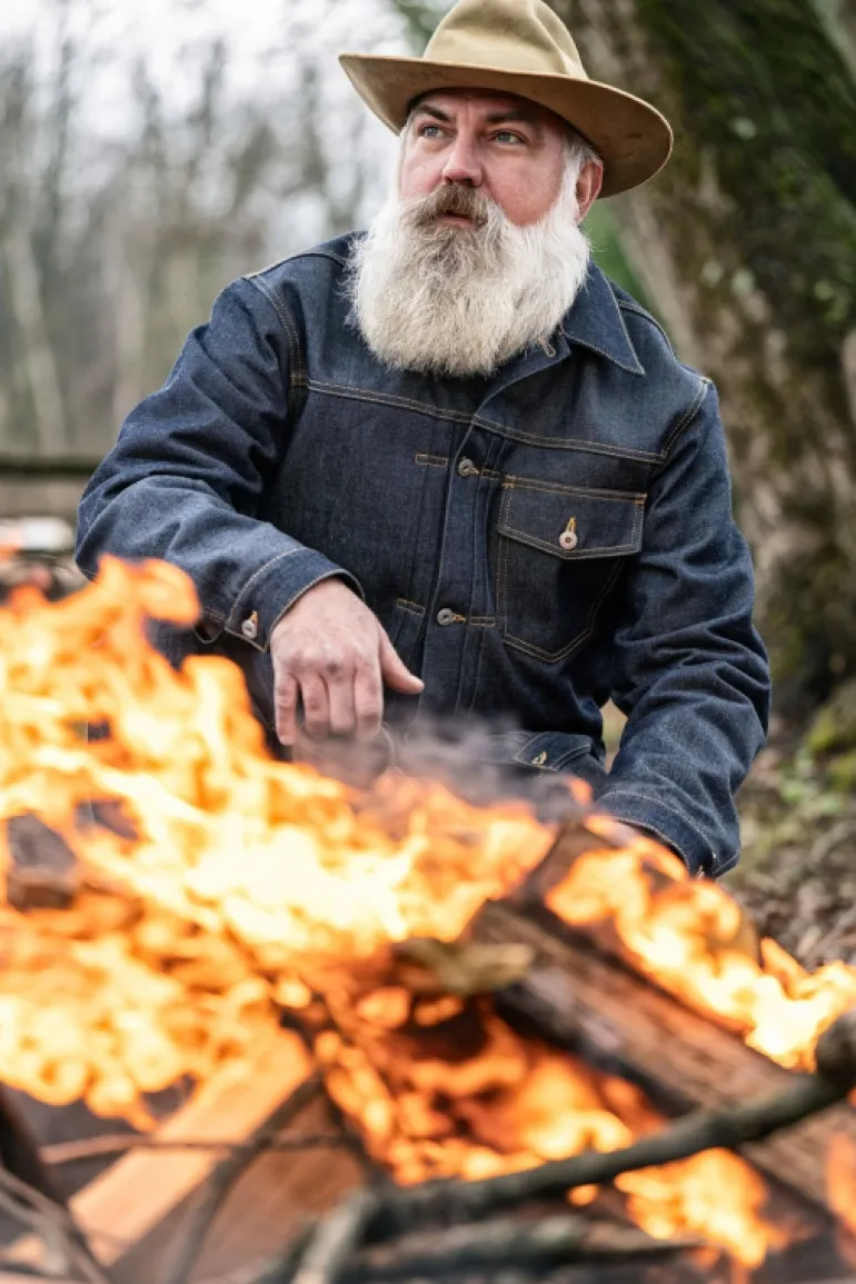 Type X Man U.s.a. Selvedge Denim Raw