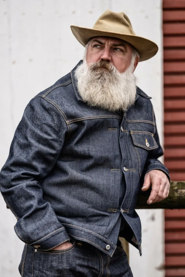 Type X Man U.s.a. Selvedge Denim Raw